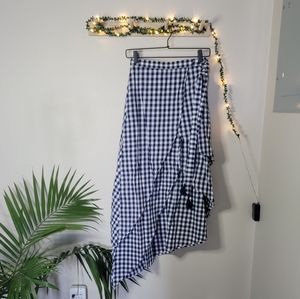 Main Strip Gingham Skrit